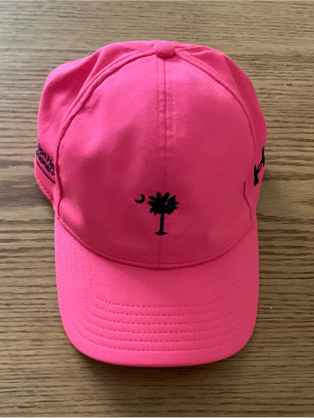 Under Armour Hot Pink Palm Tree Baseball Cap